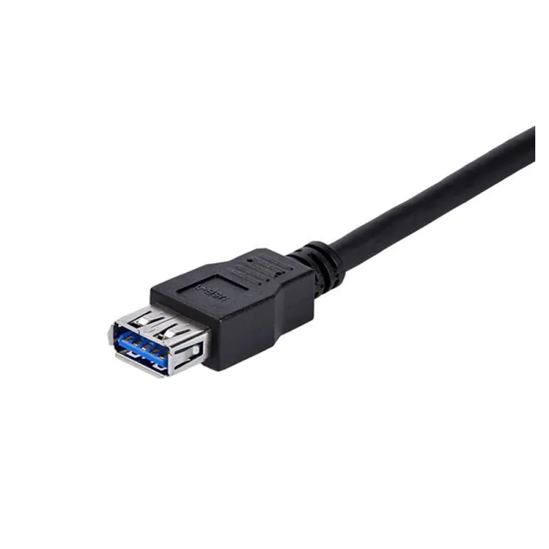 Cable StarTech.com - 1m - Extensión Alargador USB 3.0 SuperSpeed - Macho a Hembra USB A - Extensor - Negro - USB3SEXT1MBK