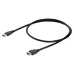 Cable StarTech.com - 1m - Extensión Alargador USB 3.0 SuperSpeed - Macho a Hembra USB A - Extensor - Negro - USB3SEXT1MBK