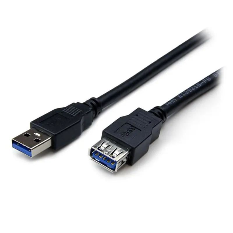 Cable Extensor USB StarTech.com - USB 3.0 - 2m  - USB a Macho a Hembra - USB3SEXT2MBK