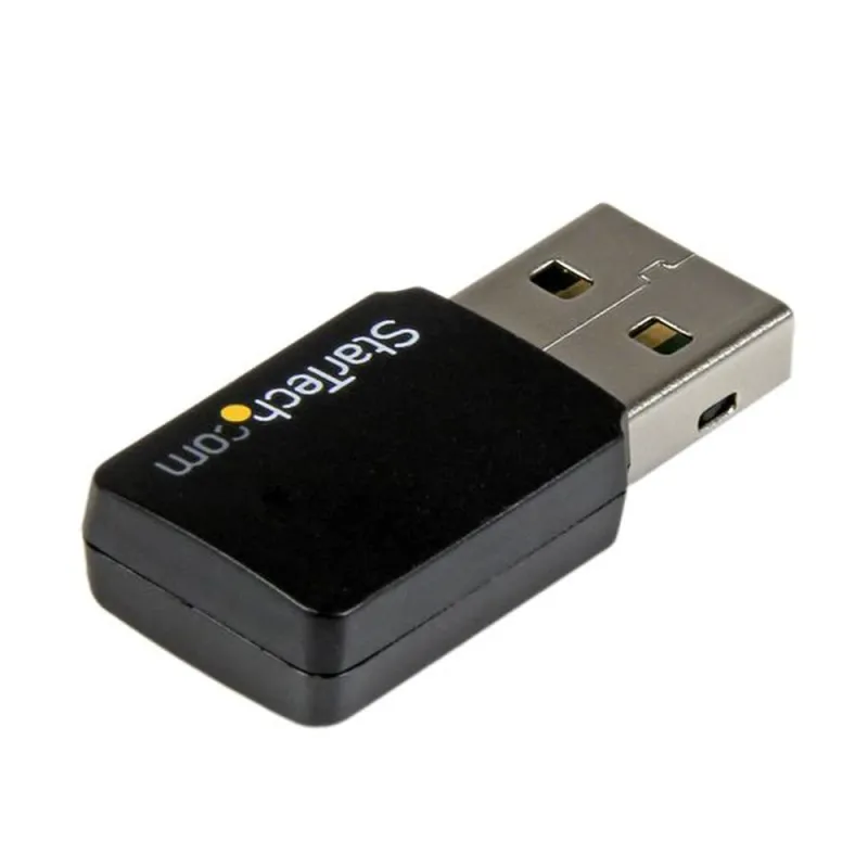 Mini Adaptador de Red StarTech.com - USB 2.0 - Wi-Fi - Inalámbrico - USB433WACDB
