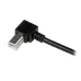 Cable StarTech.com USBAB3MR - Impresora USB a USB B - Acodado Angulo Derecho - 3mts - USBAB3MR
