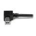 Cable StarTech.com USBAB3MR - Impresora USB a USB B - Acodado Angulo Derecho - 3mts - USBAB3MR