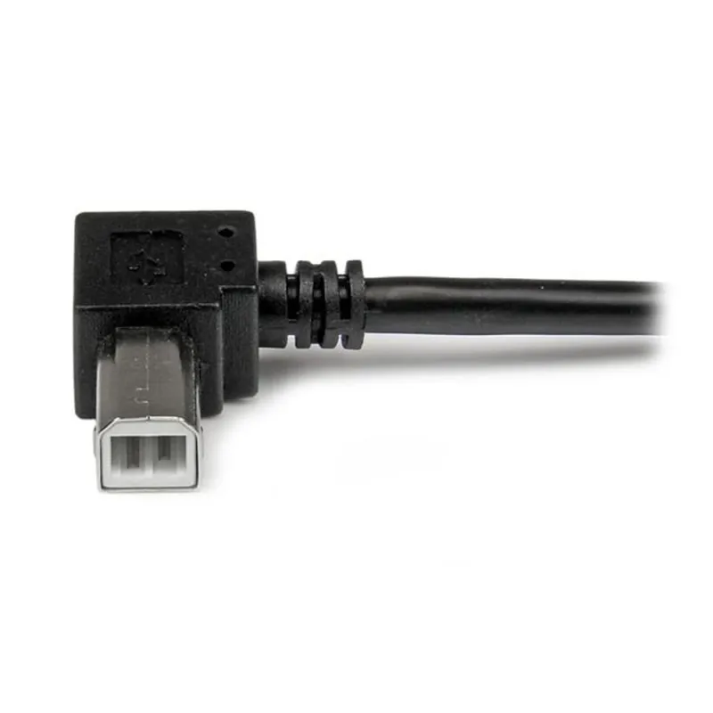 Cable StarTech.com USBAB3MR - Impresora USB a USB B - Acodado Angulo Derecho - 3mts - USBAB3MR
