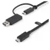 Cable USB StarTech.com USBCCADP - USB-C con adaptador USB-A - Para Docks Híbridas - USBCCADP Cable USB StarTech.com USBCCADP - USB-C con adaptador USB-A - Para Docks Híbridas - USBCCADP