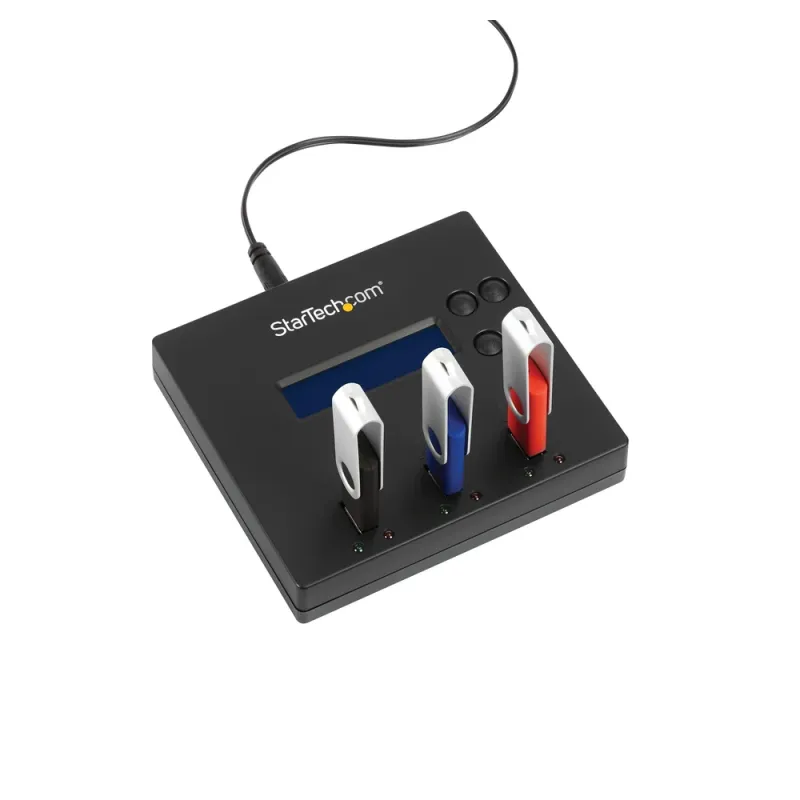 Duplicador USB StarTech.com - USB 2.0 - LCD - USBDUP12