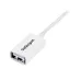Cable StarTech.com 3m Extension Alargador USB 2.0 Macho a Hembra - Blanco - USBEXTPAA3MW Cable StarTech.com 3m Extension Alargador USB 2.0 Macho a Hembra - Blanco - USBEXTPAA3MW