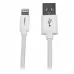 Cable StarTech.com 2m Lightning 8 Pin a USB A 2.0 para Apple iPod iPhone 5 iPad - Blanco - USBLT2MW Cable StarTech.com 2m Lightning 8 Pin a USB A 2.0 para Apple iPod iPhone 5 iPad - Blanco - USBLT2MW
