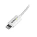 Cable StarTech.com 2m Lightning 8 Pin a USB A 2.0 para Apple iPod iPhone 5 iPad - Blanco - USBLT2MW Cable StarTech.com 2m Lightning 8 Pin a USB A 2.0 para Apple iPod iPhone 5 iPad - Blanco - USBLT2MW