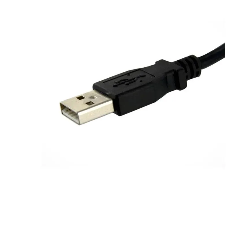 Cable StarTech.com USB 2.0 para Montaje en Panel Macho a Hembra USB A - 30cm - USBPNLAFAM1