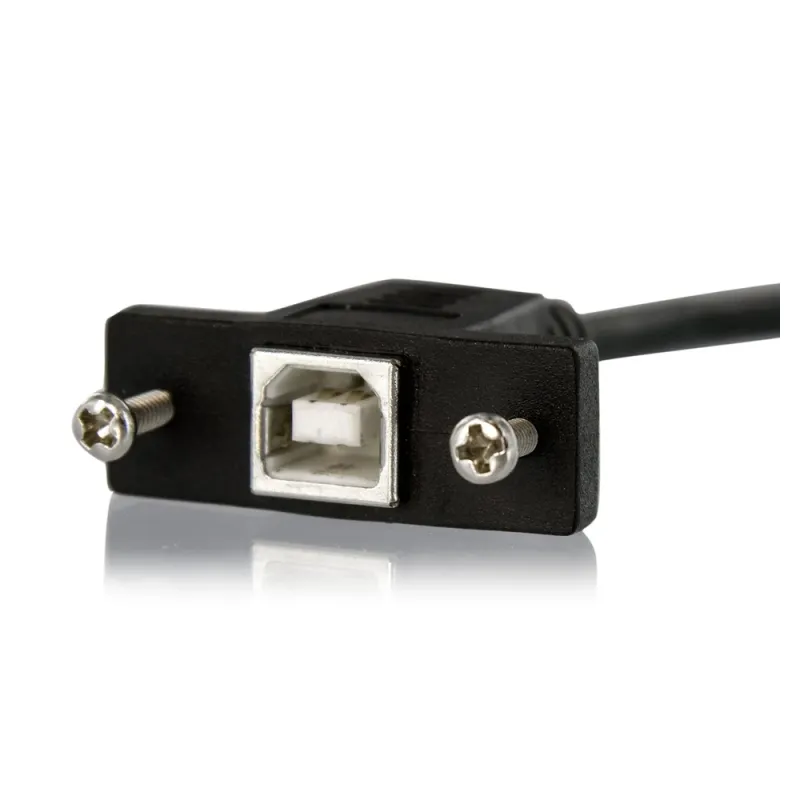 Cable StarTech.com - USB de Montaje - USB B a USB B - USBPNLBFBM1