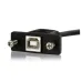 Cable StarTech.com USB 2.0 para Montaje en Panel Macho a Hembra USB B - 90cm - USBPNLBFBM3 Cable StarTech.com USB 2.0 para Montaje en Panel Macho a Hembra USB B - 90cm - USBPNLBFBM3