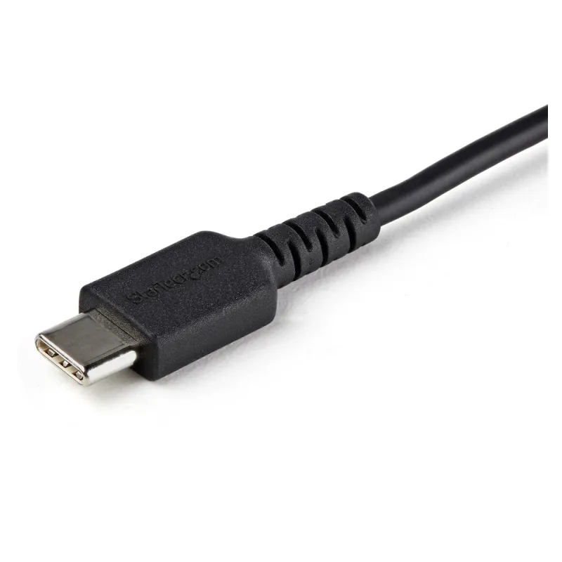Cable de Carga StarTech.com - USB-A a USB-C - 1M - Con Bloqueo de Datos - USBSCHAC1M