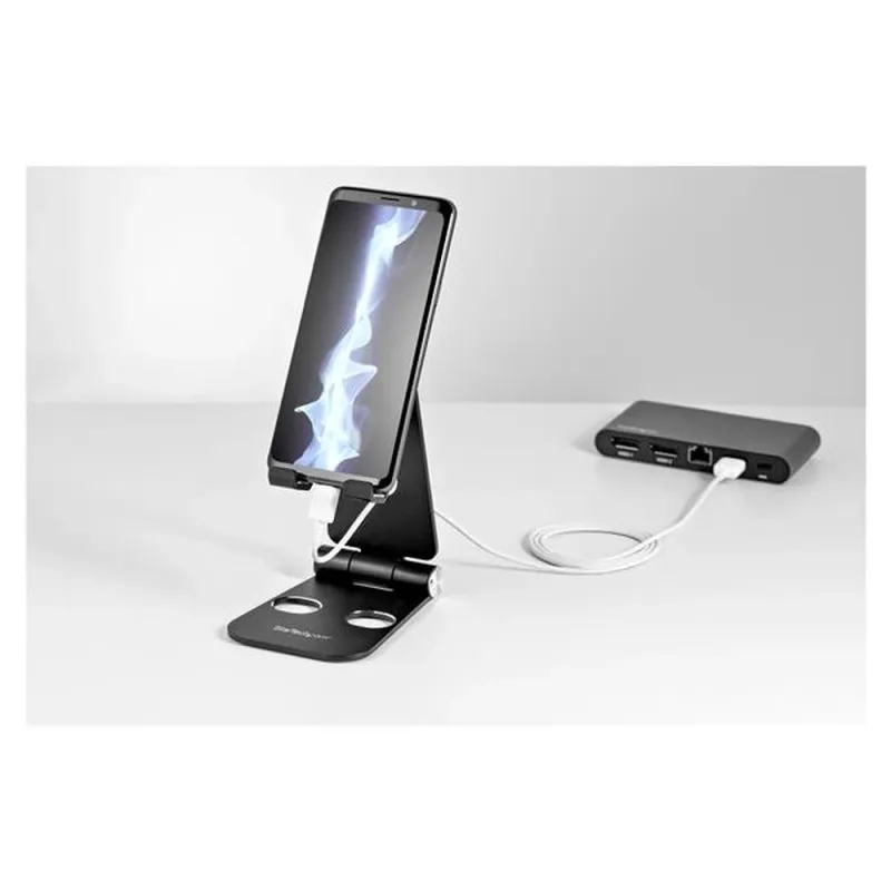 Soporte StarTech.com - Plegable - Multi Ángulo - para Celulares o Tablets - USPTLSTNDB