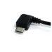 Cable USB 2.0 StarTech.com UUSBHAUB6LA - USB a Micro USB - Ángulo Izquierdo - UUSBHAUB6LA