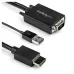 Adaptador StarTech.com VGA2HDMM2M - VGA a - HDMI - Alimentación USB - 2 Mts - 1080p - Negro - VGA2HDMM2M Adaptador StarTech.com VGA2HDMM2M - VGA a - HDMI - Alimentación USB - 2 Mts - 1080p - Negro - VGA2HDMM2M