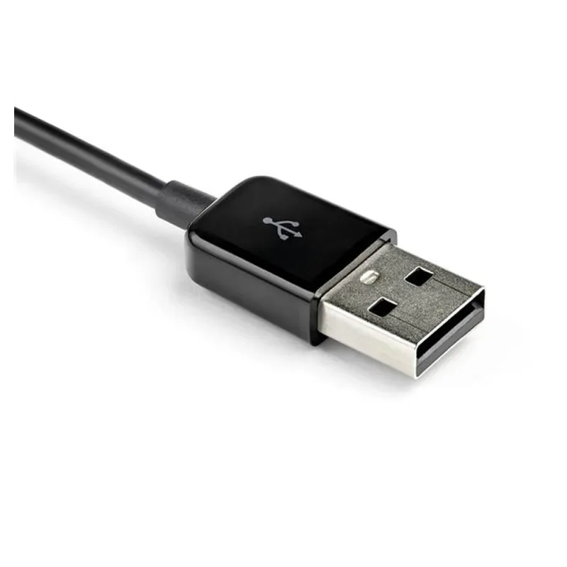 Adaptador StarTech.com VGA2HDMM2M - VGA a - HDMI - Alimentación USB - 2 Mts - 1080p - Negro - VGA2HDMM2M