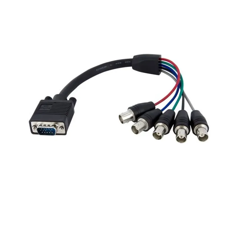 Cable StarTech.com - 30cm - Coaxial VGA a 5 Bnc Rgbhv - Para Monitor - VGABNCMF1