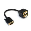 Cable Divisor StarTech.com - VGA - 2 puertos Salidas HD15 - 30cm - 2 puertos - VGASPL1VV