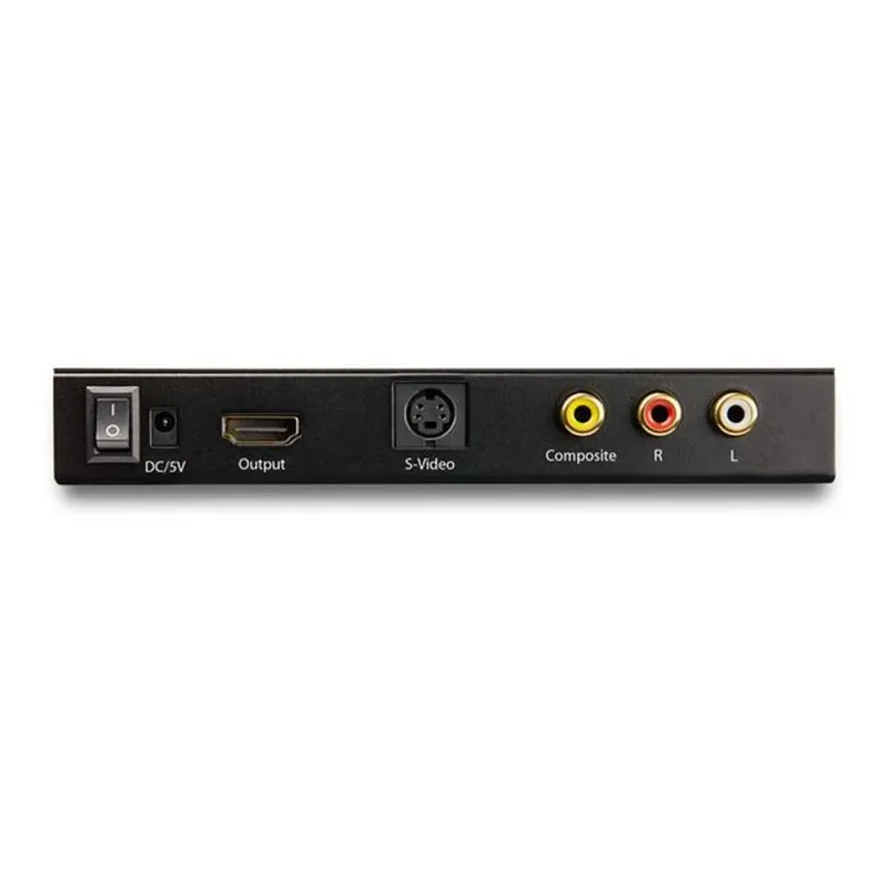 Adaptador S-Video StarTech.com VID2HDCON2 - S-Video a HDMI con Audio - 720p - VID2HDCON2