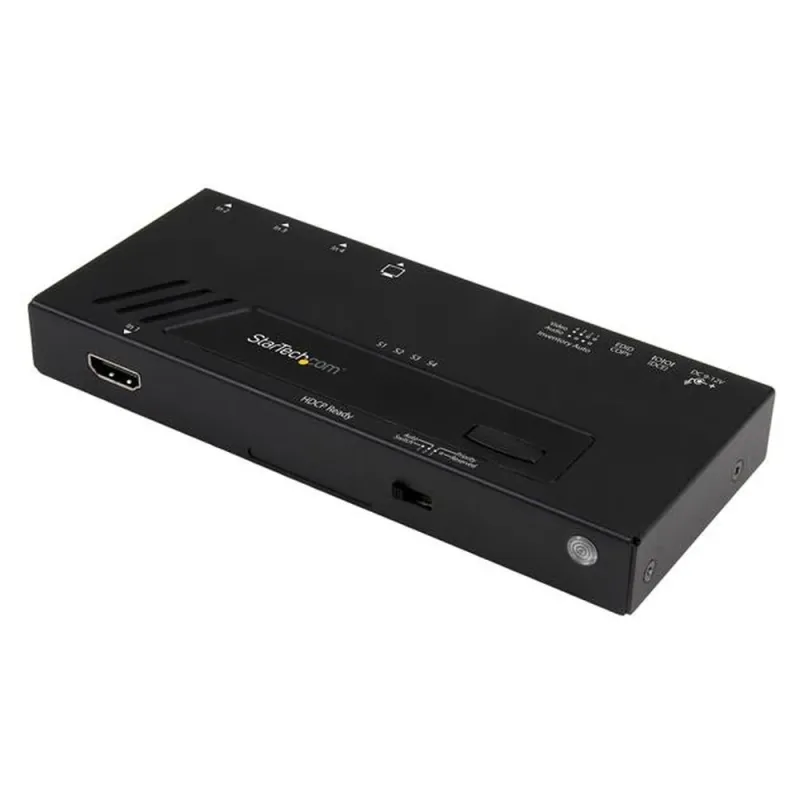 Switch StarTech.com VS421HD4KA - 4 Puertos HDMI - 4K - Negro - VS421HD4KA