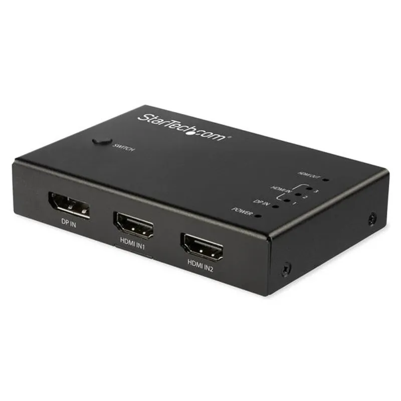 Conmutador de Video StarTech.com - 3x HDMI - 1 DisplayPort - VS421HDDP