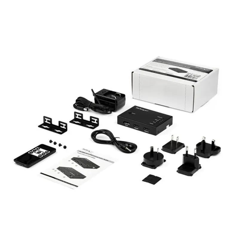 Conmutador de Video StarTech.com - 3x HDMI - 1 DisplayPort - VS421HDDP