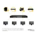 Conmutador StarTech.com Matrix 4x4 Multivisor Videowall - VS424HDPIP