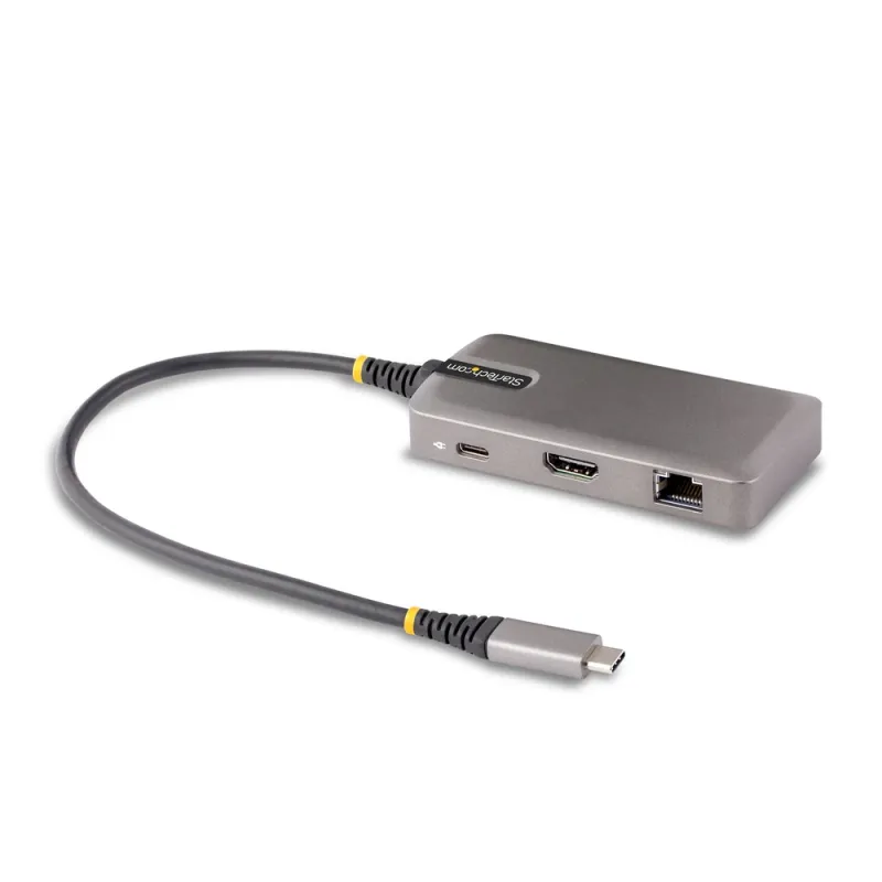 Duplicador USB StarTech 103B-USBC-MULTIPORT - 1 a 2 - HDMI - USB - RJ-45 - 103B-USBC-MULTIPORT