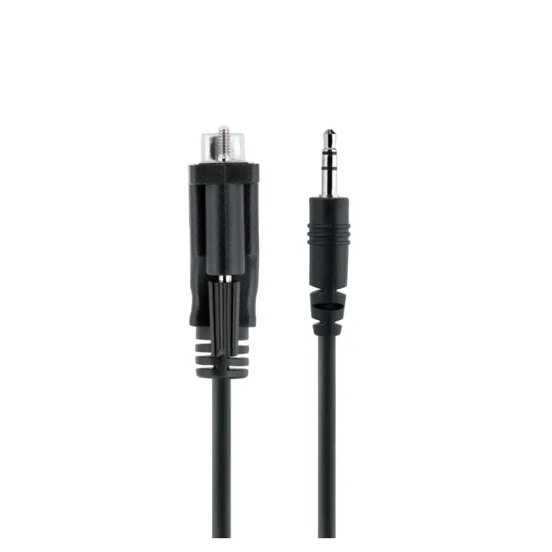 Cable Serial StarTech.com - RS232 DB9 - 3.5mm - 1M - Negro - 9M351M-RS232-CABLE