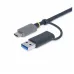 Lector de Tarjetas StarTech.com FCREADMICRO3V2 - USB-C/USB-A - SD, MicroSD, CompactFlash - Gris - FCREADMICRO3V2
