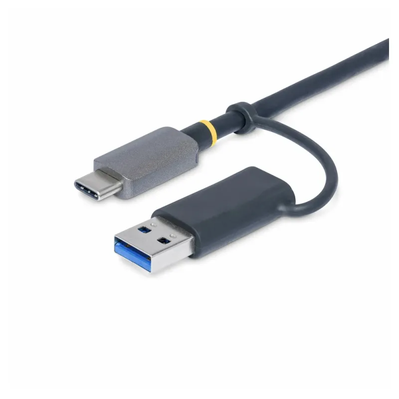 Lector de Tarjetas StarTech.com FCREADMICRO3V2 - USB-C/USB-A - SD, MicroSD, CompactFlash - Gris - FCREADMICRO3V2