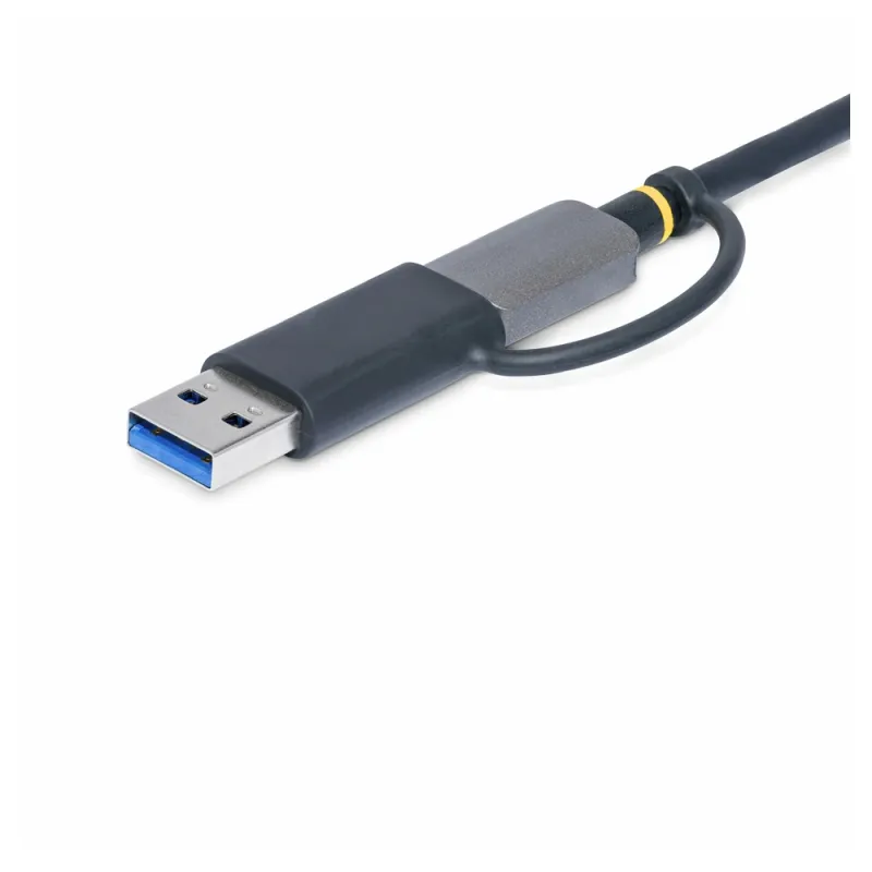 Lector de Tarjetas StarTech.com FCREADMICRO3V2 - USB-C/USB-A - SD, MicroSD, CompactFlash - Gris - FCREADMICRO3V2