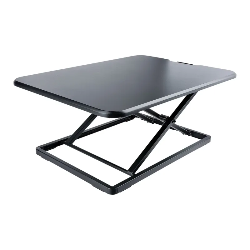 Escritorio StarTech Laptop-Sit-Stand - Acero - Negro - LAPTOP-SIT-STAND