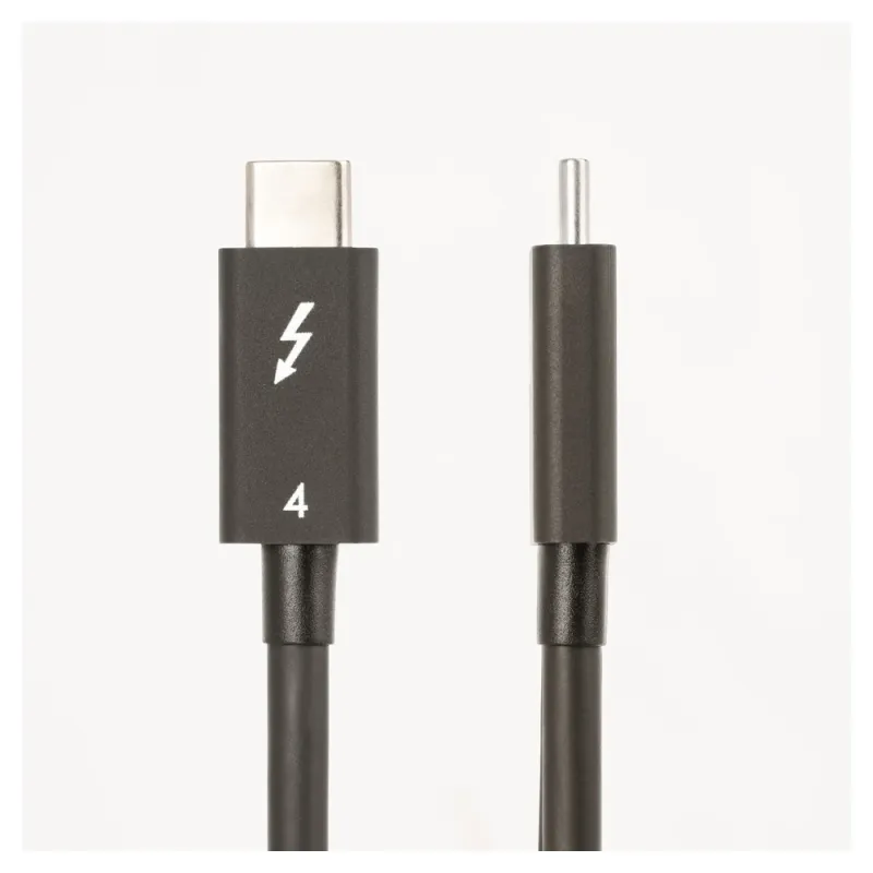 Cable StarTech.com TBLT4MM50CM Thunderbolt 4 - USB 4.0 - 0.5m - Negro - TBLT4MM50CM