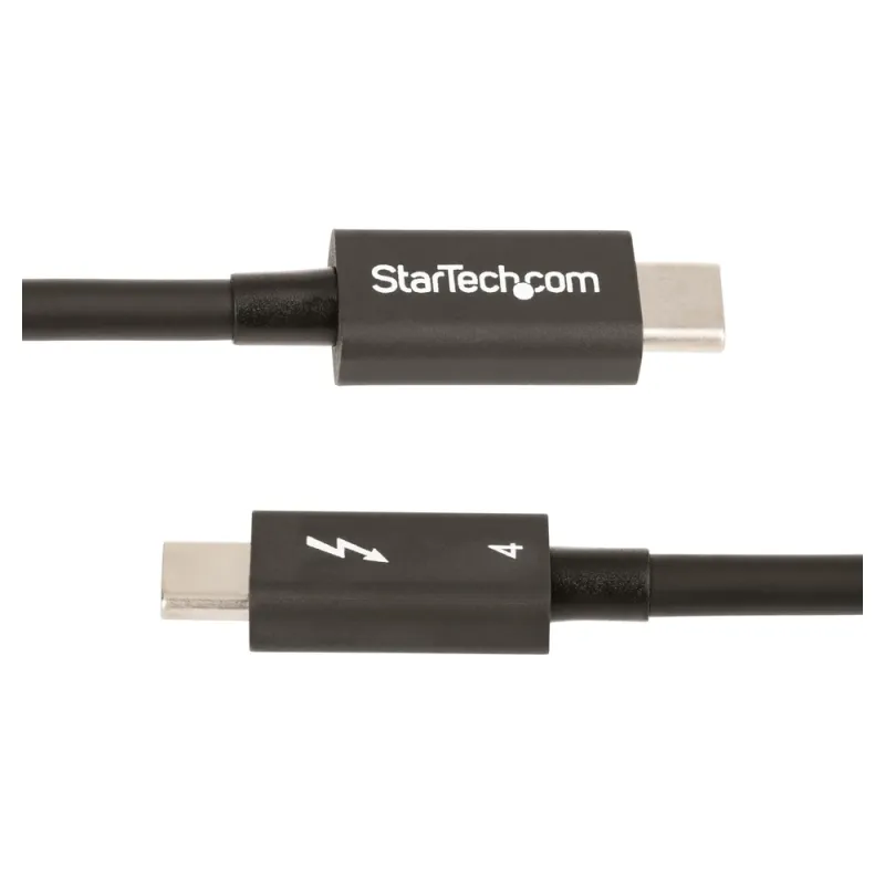 Cable StarTech.com TBLT4MM50CM Thunderbolt 4 - USB 4.0 - 0.5m - Negro - TBLT4MM50CM