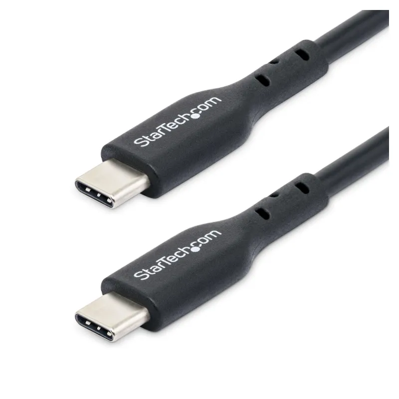 Cable de Carga USB-C StarTech.com USB2CC2MNC - 2m - Negro - USB2CC2MNC
