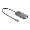 Adaptador de Vídeo StarTech.com - HDMI - VGA - DVI-I - 118-USBC-HDMI-VGADVI