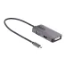 Adaptador de Vídeo StarTech.com - HDMI - VGA - DVI-I - 118-USBC-HDMI-VGADVI Adaptador de Vídeo StarTech.com - HDMI - VGA - DVI-I - 118-USBC-HDMI-VGADVI