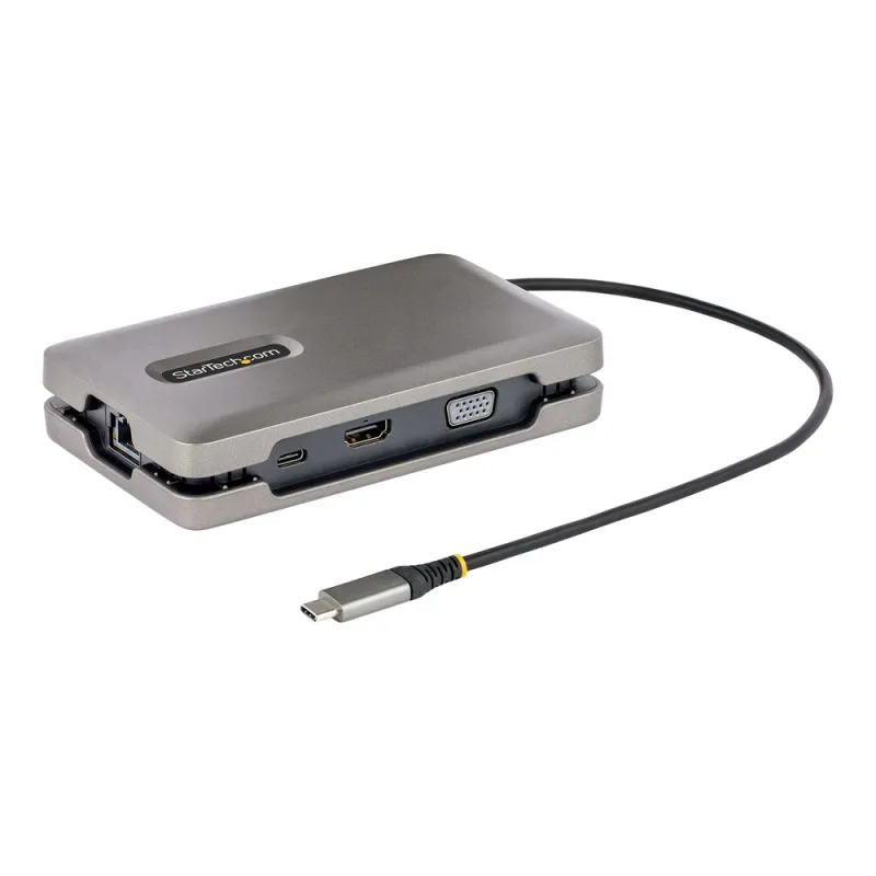Adaptador Multipuertos Startech DKM31C3HVCPD - USB-C a HDMI / VGA / RJ-45 / DisplayPort / USB-A - DKM31C3HVCPD