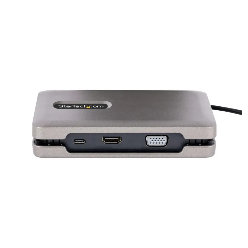 Adaptador Multipuertos Startech DKM31C3HVCPD - USB-C a HDMI / VGA / RJ-45 / DisplayPort / USB-A - DKM31C3HVCPD
