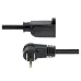 Cable de Extensión StarTech.com RFX-6F-POWER-CORD - 5-15P a 5-15R - 2m - Negro - RFX-6F-POWER-CORD