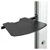 Soporte de Piso StarTech.com STNDMTVDUO - 37 "a 60" - Soporta 50Kg - Para 2 Pantallas - Móvil - STNDMTVDUO