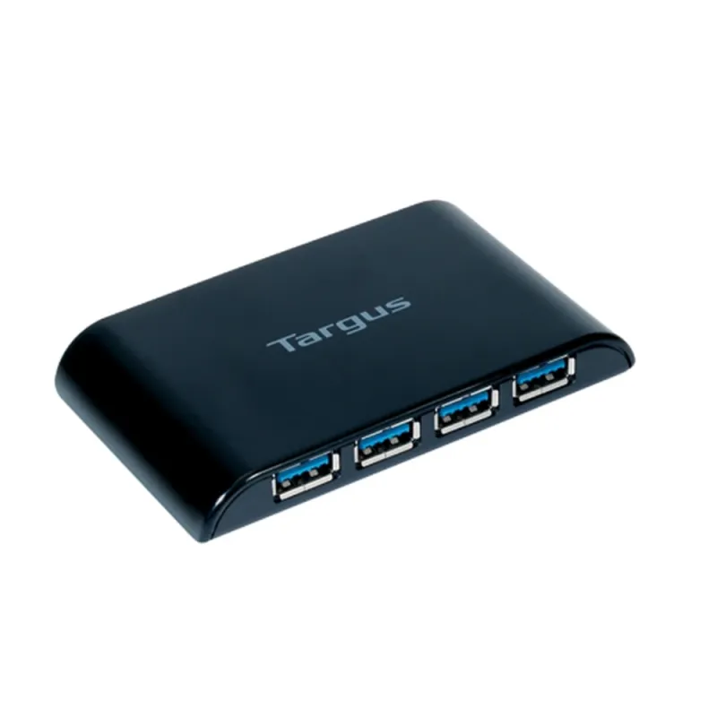 HUB Targus ACH124US - 4 Puertos - USB 3.0 - Sin Adaptador de Corriente - ACH124US