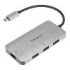 HUB Targus ACH226BT - 4 Puertos - Conector USB-C  - ACH226BT