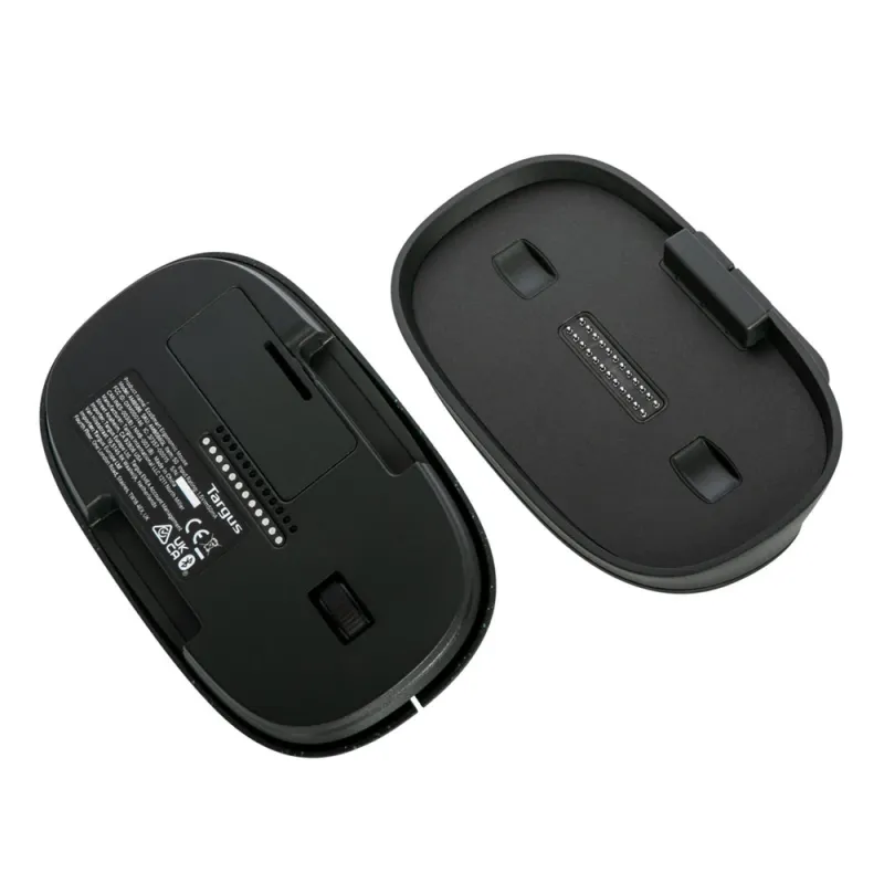 Mouse Targus Óptico AMB586GL -Inalámbrico -Ergoflip -Ecosmart- Bluetooth- Negro - AMB586GL