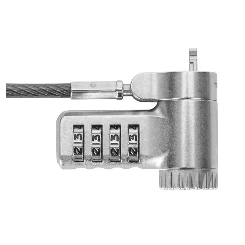 Candado Seguridad Targus Defcon - Combinación - 2M - Para Laptop - ASP96RGLX