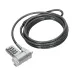 Candado Seguridad Targus Defcon - Combinación - 2M - Para Laptop - ASP96RGLX