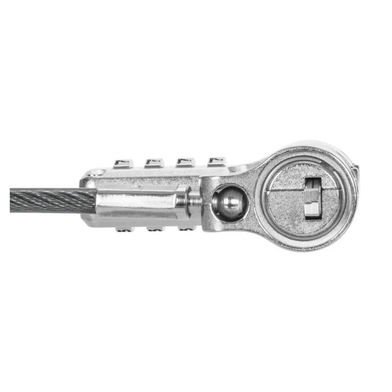 Candado Seguridad Targus Defcon - Combinación - 2M - Para Laptop - ASP96RGLX