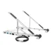 Base para Laptop Targus Portable Stand - Hasta 15.6" - Plata - AWU100005GL Base para Laptop Targus Portable Stand - Hasta 15.6" - Plata - AWU100005GL