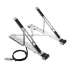 Base para Laptop Targus Portable Stand - Hasta 15.6" - HUB USB Integrado - Plata - AWU100205GL